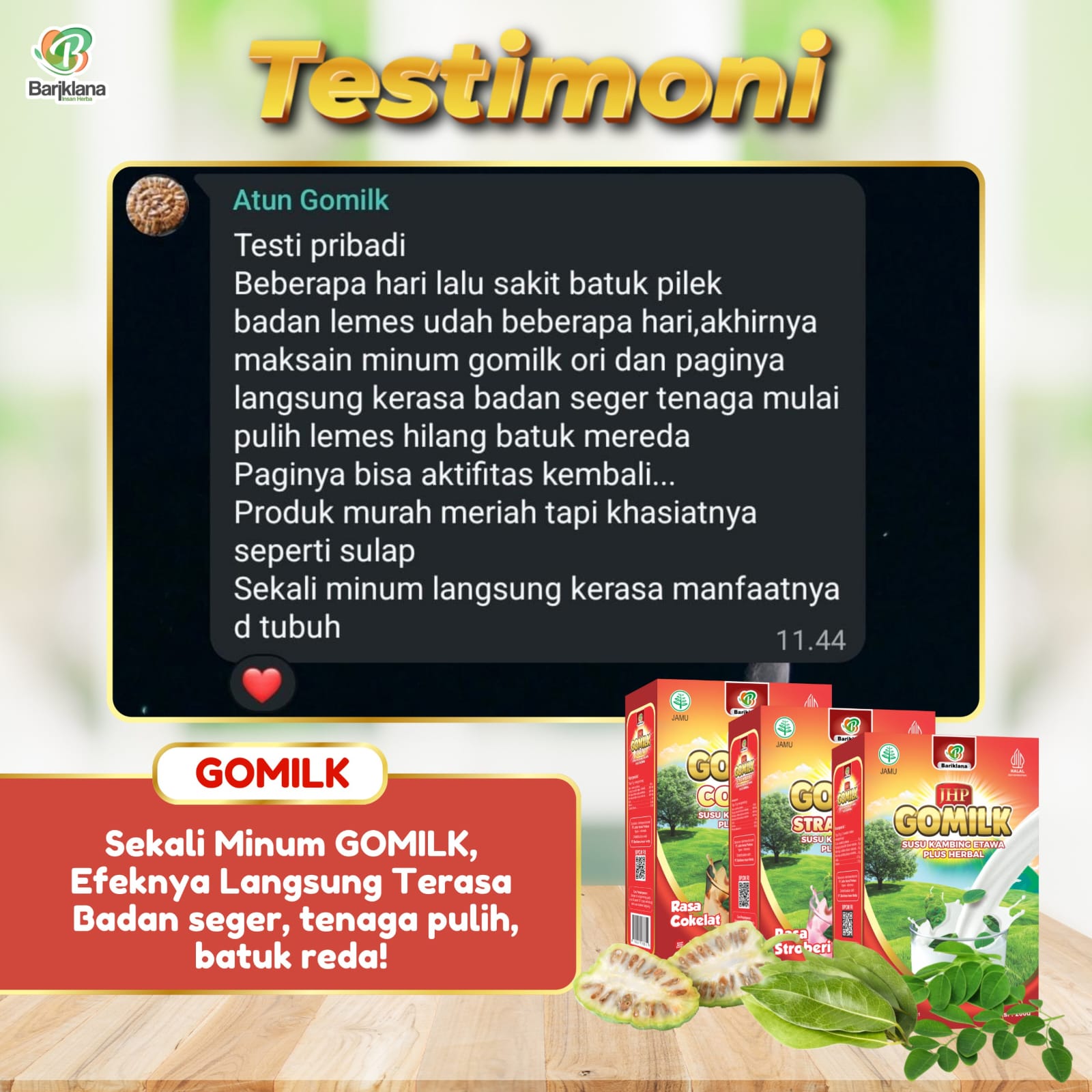 Testimoni Produk Bariklana 6